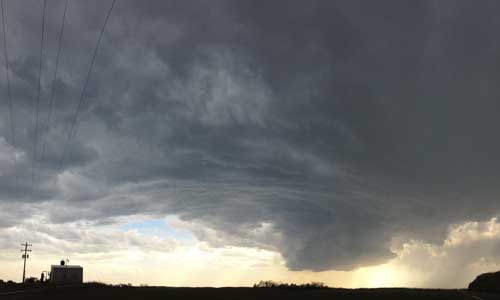 impressive storm structure