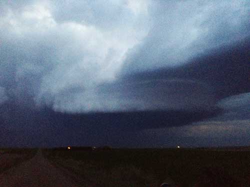 rotating updraft