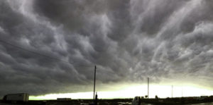 mammatus over Campo Colorado