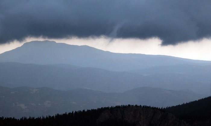 mountain storm