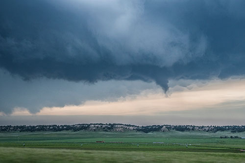 not fully condensed tornado