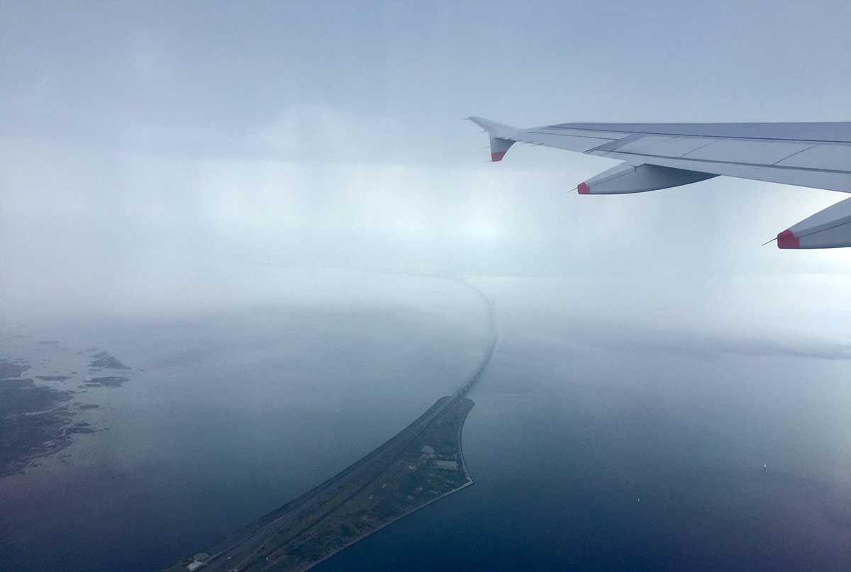 öresundsbron rain