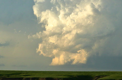 storm with shear funnel