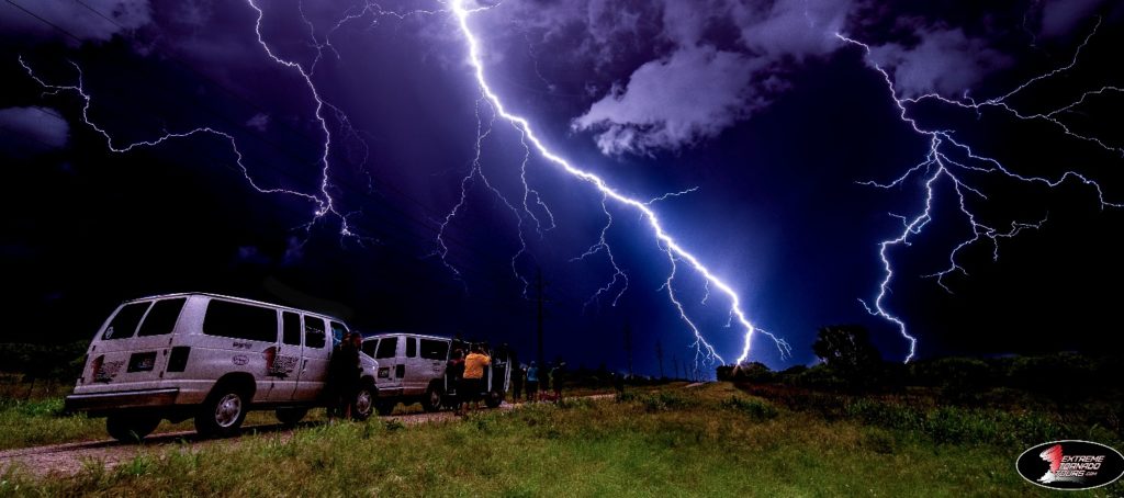 extreme tornado tours lightning